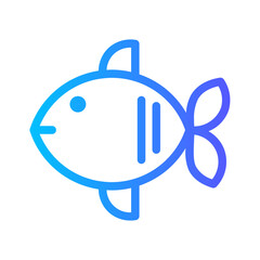 fish gradient icon