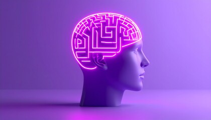 The neon maze inside the brain