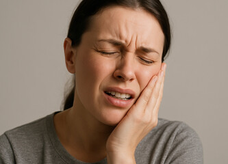 Fototapeta premium Woman Suffering from Toothache Photo
