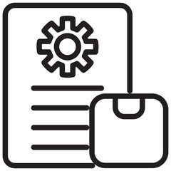 Plan Outline Icon