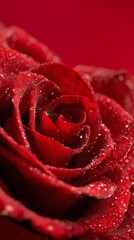 High definition romantic love rose illustration