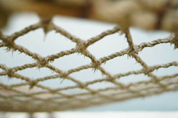 A closer look at the details. Strength and pattern in every thread.