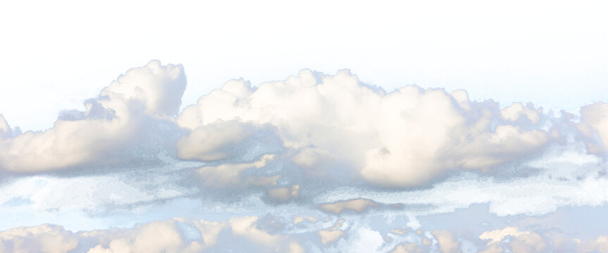 Clouds background, clouds isolated on sky, cloud in PNG isolated on transparent background