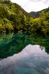 mountain river in the mountains,Jiuzhaigou