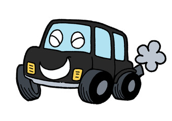 ごきげんな車(黒)