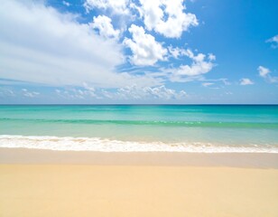 Obraz premium Tropical beach scene (2)