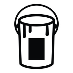 Trash can with a recycling symbol isolated on a white background