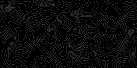 Obraz premium black and white seamless pattern. black and white background. black and white abstract background. black topography background. eps file. 