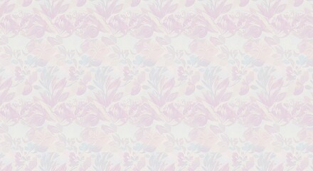 Fototapeta premium Subtle Floral Texture – Romantic Watercolor Flower Backdrop