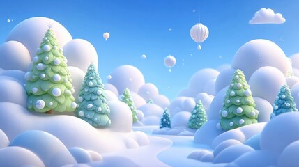 Winter Wonderland Cloud Forest