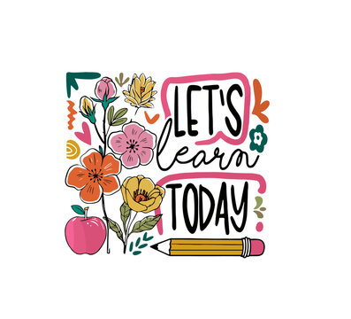 LETS LEARN TODAY SVG
