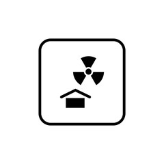 Cardboard packaging symbols Vector