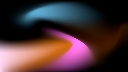 abstract background with glowing lights