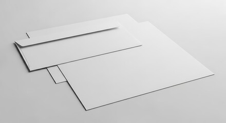Blank White Envelopes for Mail.