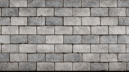 Obraz premium Structured cobblestone wall texture in square formation with subtle joints, clean finish for modern architectural or design rendering