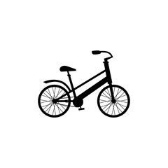Fototapeta premium silhouettes of different bikes. Vector illustration