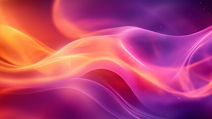 Fototapeta premium Dynamic abstract waves of color and light for modern designs