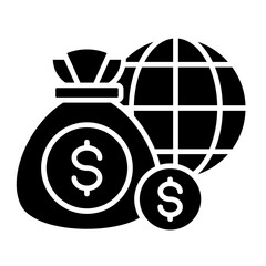 Economic  Icon Set Multiple Style Collection