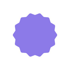 starburst badge sticker shape icon , sale or price tag sticker, retro stars icon