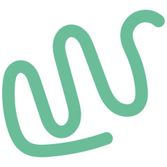 Fototapeta premium wavy line