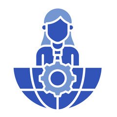 Management  Icon Set Multiple Style Collection