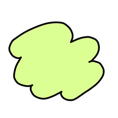 green speech bubble