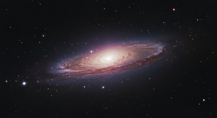 Obraz premium Starfield background, galaxy banner with thousands of tiny sparkling stars