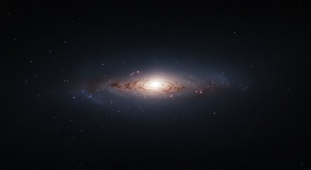 Obraz premium Starfield background, galaxy banner with thousands of tiny sparkling stars