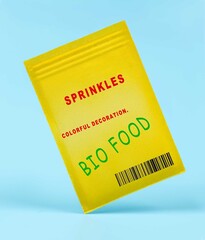 Small, sweet decorations in various shapes and colors for