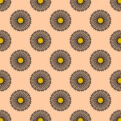 Flower background, suitable for paper work, fabric work, design