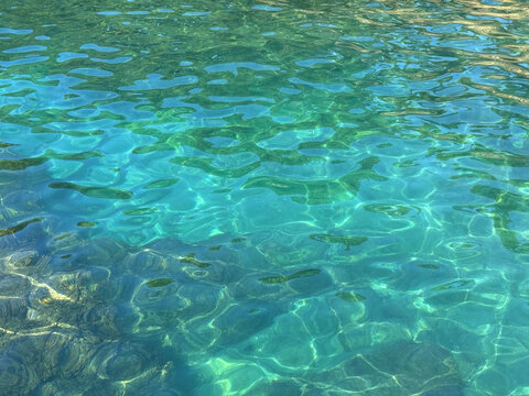 Lake green clean surface background