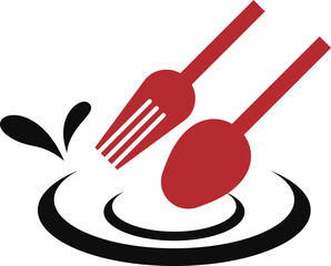 Kitchen Logo Design Element Set