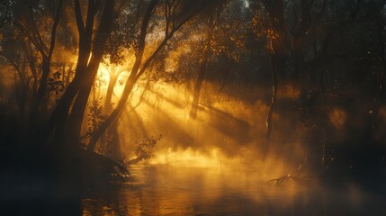 Enchanted Autumn Woodland