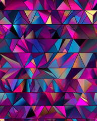 Obraz premium Thoughts on the Glass Window pattern