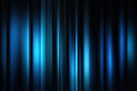 Dark backdrop with vertical streaks of vibrant teal-blue light