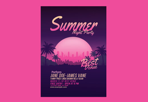 Summer Night Beach Party 