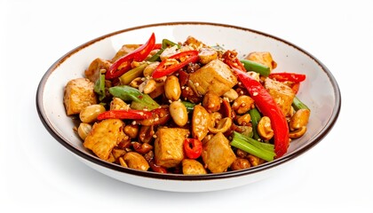 Kung Pao chicken stir fry