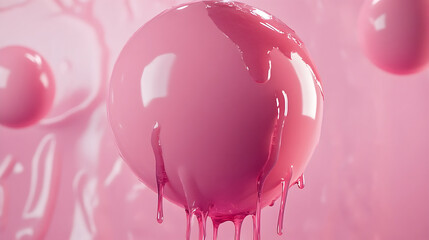 pink heart shaped balloons