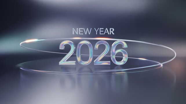 Ring in the New Year 2026 with a stunning holographic display of celebration and future possibilities