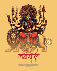 
Traditional Garba Dance Vector for Navratri Festival