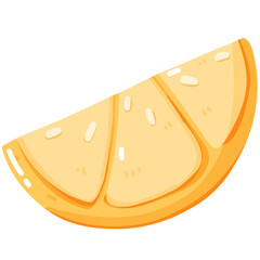 Cute Lemon Clipart Yellow Citrus Fruit with Green Leaves 