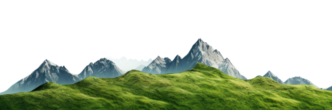 PNG Mountain border landscape nature panoramic.