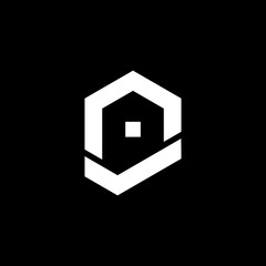 house icon on black background