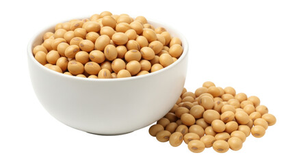 Isolated Soybeans