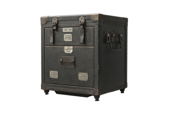 Vintage Metal Type Case Cabinet for Typesetting