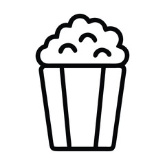 Popcorn vector illustration 