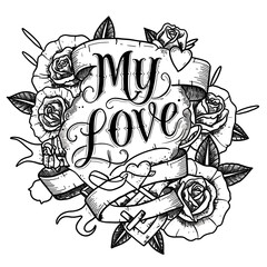 My Love Forever Symbol of Deep Affection and Enduring Romance