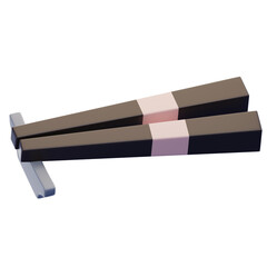 Chopstick 3D Icon