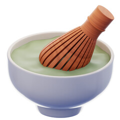Grean Tea 3D Icon