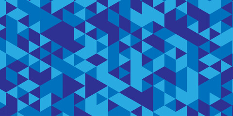 Overlap random vector element modern overlay diamond triangle mosaic paper blue colorful low polygon web brochure layer space texture background.	
